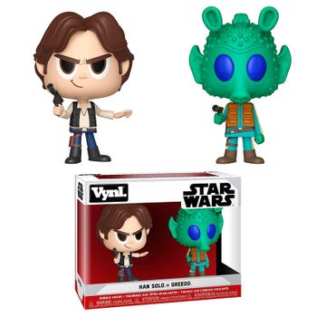 Figuras Vynl Star Wars Han Solo &#38; Greedo