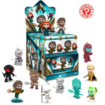 Figura Mystery Minis Dc Comics Aquaman 12 Unds