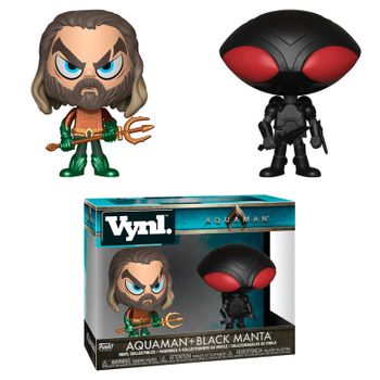 Figuras Vynl Dc Comics Aquaman &#38; Black Manta