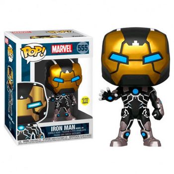 Funko Pop Marvel 80th Iron Man Modelo 39 Brillo En La Oscuri