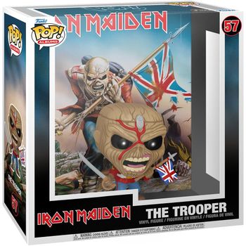 Funko Pop 53078 Albums Iron Maiden The Trooper Figura In Vinile Collezione