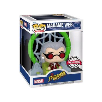 Funko Pop Fun58869 Madame Web Spiderman Deluxe Marvel