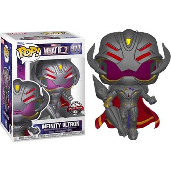 Funko Pop 60338 Marvel What If Infinity Ultron With Weapon Figura In Vinile Collezione