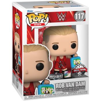 Funko Pop 65099 Wwe117 Rob Van Dam Special Edition Figura In Vinile Collezione