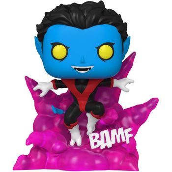 Funko Pop 66519 Deluxe X Men Nightcrawler Teleporting Gw Figura In Vinile Collezione