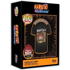 Boxed Tee: Naruto- 8 Gates Guy- S