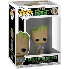 Figura Funko Pop Marvel: Iag- Groot W/ Grunds