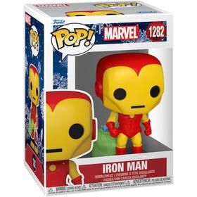 Figura Funko Pop Marvel: Holiday- Iron Man W/bag
