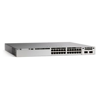 Cisco Catalyst C9300-24t-a Switch Gestionado L2/l3 Gigabit Ethernet (10/100/1000) Energã­a Sobre Ethernet (poe) 1u Gris