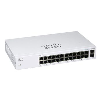 Switch Cisco 24 Puertas Gigabit Ethernet Sfp No Administrado Branco (cbs110-24t-eu)