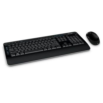 Microsoft Wireless Desktop 3050 Teclado Ratón Incluido Rf Inalámbrico Azerty Francés Negro