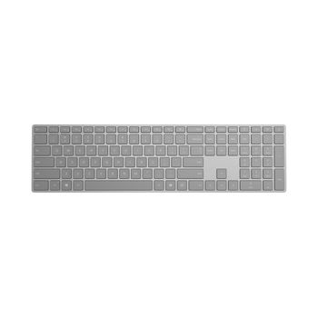 Microsoft - Surface Keyboard Teclado Rf Wireless + Bluetooth Español Gris