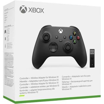 Mando Xbox Next Generation Con Adaptador Inalámbrico Negro Microsoft