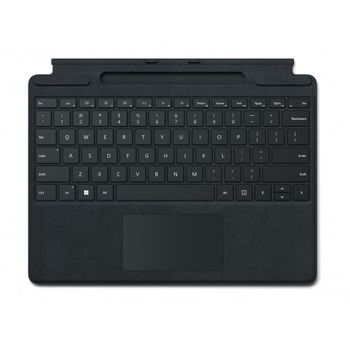 Microsoft - Surface Pro Signature Keyboard Negro Microsoft Cover Port Qwerty Español
