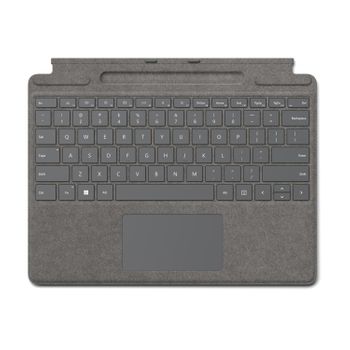 Microsoft Surface Pro Signature Keyboard Platino Microsoft Cover Port Qwerty Italiano