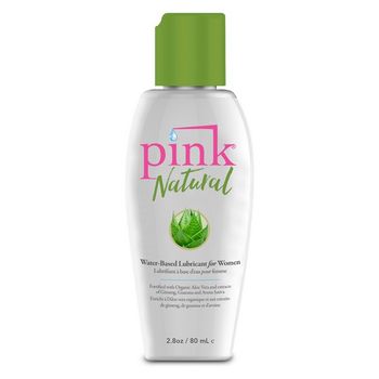 Lubricante A Base De Agua Natural Pink (80 Ml)