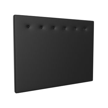 La Web Del Colchon -cabecero Tapizado Macedonia Para Cama De 90 (100 X 120 Cms) Negro