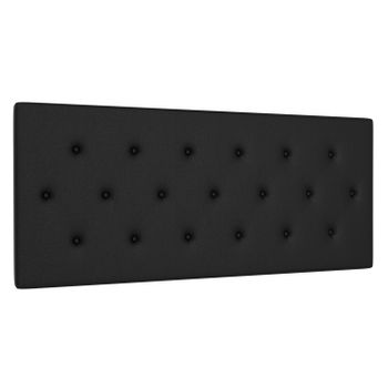 La Web Del Colchon -cabecero Tapizado Melania Para Cama De 105 (115 X 70 Cms) Negro