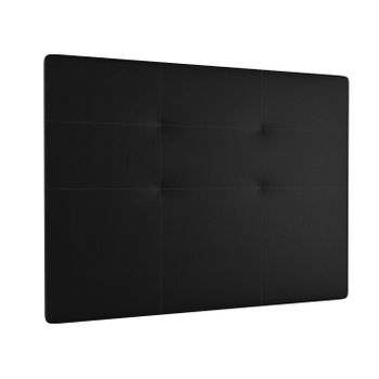 La Web Del Colchon -cabecero Tapizado Atenas Para Cama De 120 (130 X 120 Cms) Negro