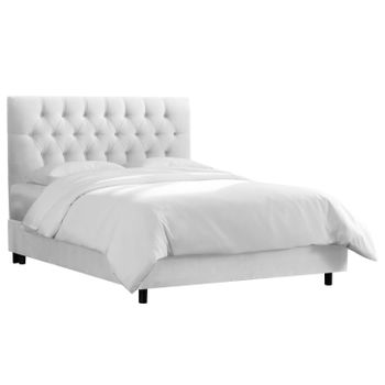 La Web Del Colchon -cabecero Tapizado Naxos Para Cama De 80 (90 X 120 Cms) Blanco