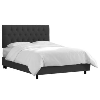 La Web Del Colchon -cabecero Tapizado Naxos Para Cama De 90 (100 X 70 Cms) Negro