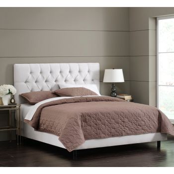 La Web Del Colchon -cabecero Tapizado Naxos Para Cama De 160 (170 X 70 Cms) Blanco