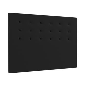 La Web Del Colchon -cabecero Tapizado Miconos Para Cama De 90 (100 X 120 Cms) Negro