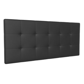 La Web Del Colchon -cabecero Tapizado Corfú Para Cama De 105 (115 X 70 Cms) Negro