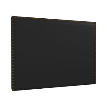 La Web Del Colchon -cabecero Tapizado Tachuelas Para Cama De 180 (190 X 120 Cms) Negro
