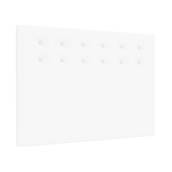 La Web Del Colchon -cabecero Tapizado Siros Para Cama De 90 (100 X 120 Cms) Blanco