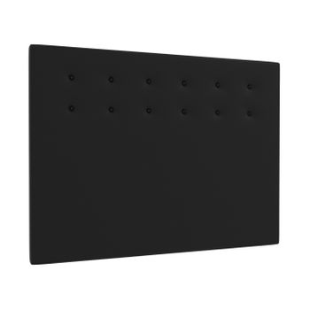 La Web Del Colchon -cabecero Tapizado Siros Para Cama De 90 (100 X 120 Cms) Negro