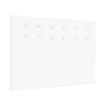 La Web Del Colchon -cabecero Tapizado Siros Para Cama De 80 (90 X 120 Cms) Blanco