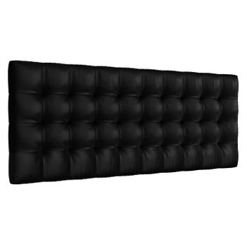 La Web Del Colchon -cabecero Tapizado Manhattan Para Cama De 105 (115 X 70 Cms) Negro