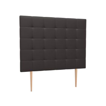 La Web Del Colchon -cabecero Tapizado Corfú Big Para Cama De 80 (90 X 165 Cms) Chocolate