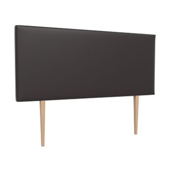 La Web Del Colchon -cabecero Tapizado Paros Big Para Cama De 80 (90 X 115 Cms) Chocolate