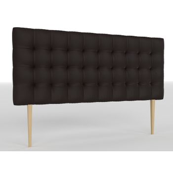 La Web Del Colchon -cabecero Tapizado Manhattan Big Para Cama De 105 (115 X 115 Cms) Chocolate