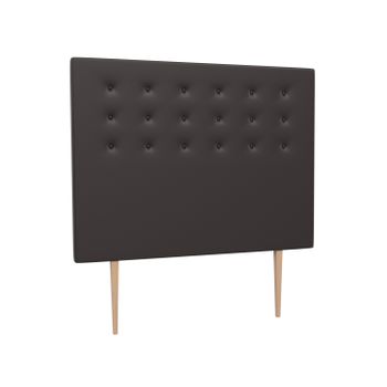 La Web Del Colchon -cabecero Tapizado Miconos Big Para Cama De 90 (100 X 165 Cms) Chocolate