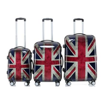 Set 3 Maletas Londres 4 Ruedas Giratorias