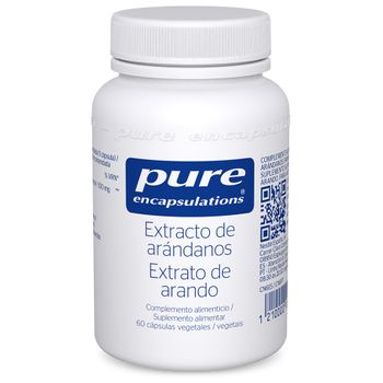 Pure Encapsulations Extracto De Arándanos 60 Cápsulas