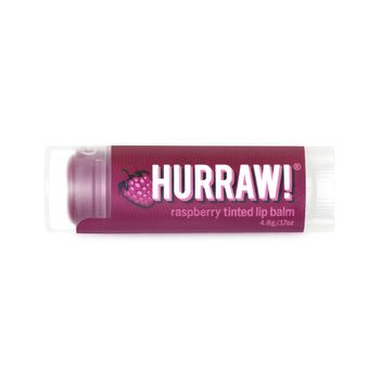 Bálsamo Labial Tintado Frambuesa Hurraw 4.8 G