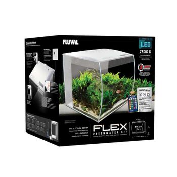 Fluval Flex Acuario 34 L Blanco