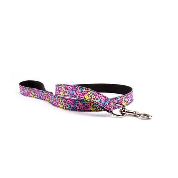 Correa Para Perro Leopardo Rosa Pamppy 100 Cm