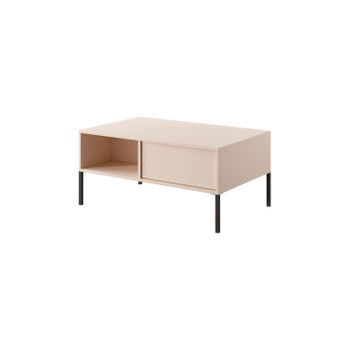 Mesa De Centro Dast 2s 97x60x45 Beige