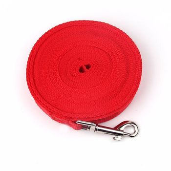 Correas De Nylon,  Cuerda De Líder Para Entrenamiento Y Caminar De Perros - Rojo, Xxxl