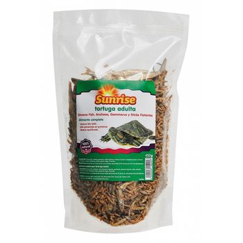 Sunrise Tortuga Adulta Omena, Anchoas, Gammarus,sticks, 450 Gr