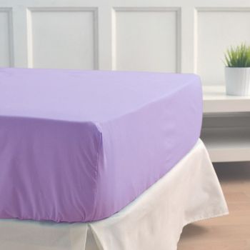 10xdiez Sabanas Bajeras Lavanda 22 Basic Plus  | (cama De 180cm - Lavanda)