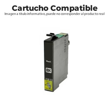 Cartucho Compatible Con Hp 300xl Cc641ee Negro