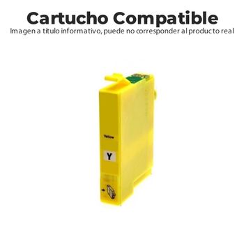 Cartucho Compatible Con Epson Xl18 Amarillo  Xp102/2