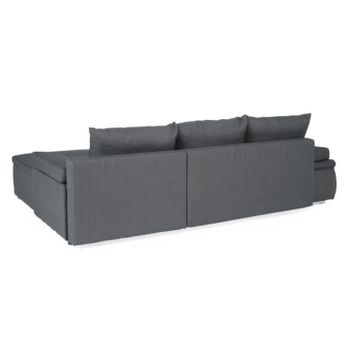 Sofá Esquinero Convertible Reversible De 3 Plazas + Caja De Almacenami