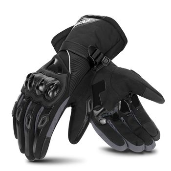 Guantes Moto Naked Hombre  Fluor Talla Xxl Gris